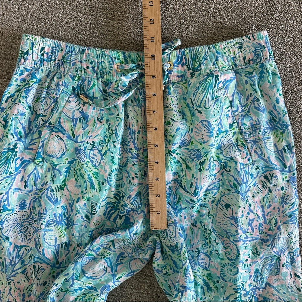 Lilly Pulitzer Taron Linen Pants Size‎ Small - Picture 9 of 10